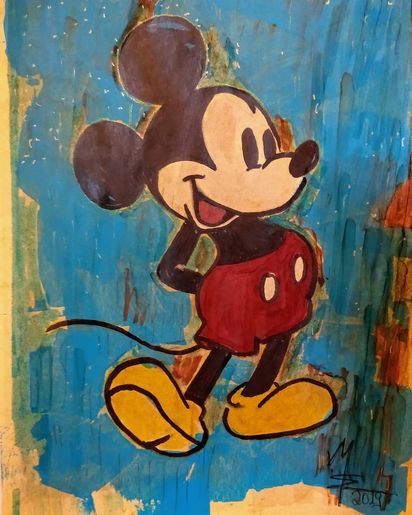 Mickey Mouse von MW Art Marion Waschk